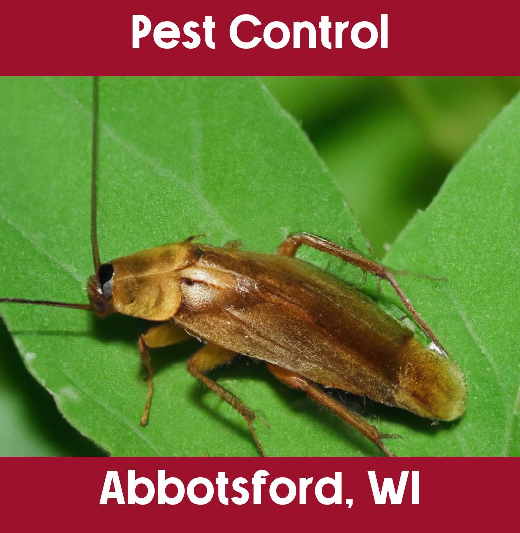 pest control in Abbotsford Wisconsin