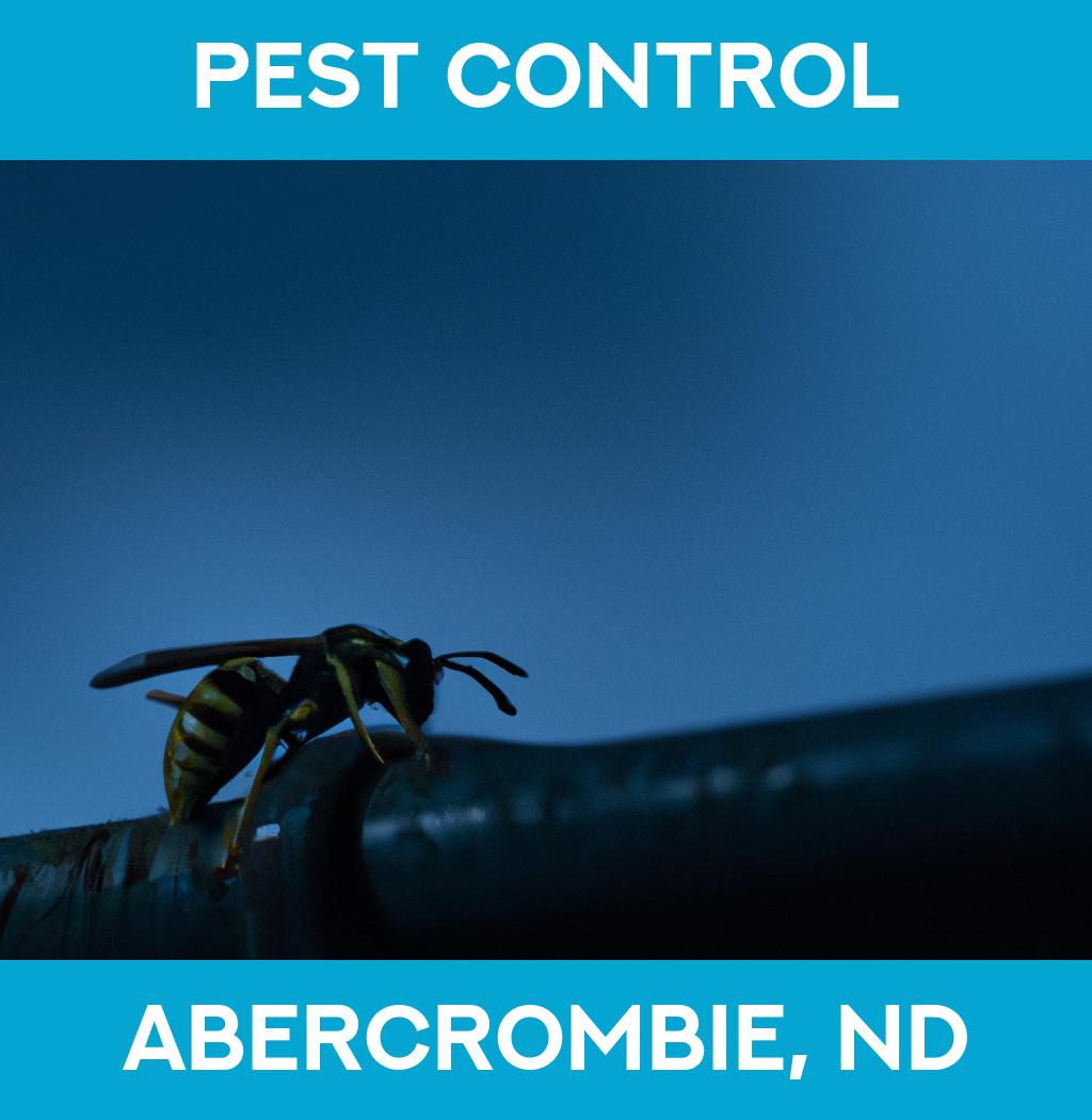 pest control in Abercrombie North Dakota