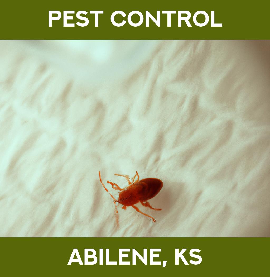 pest control in Abilene Kansas