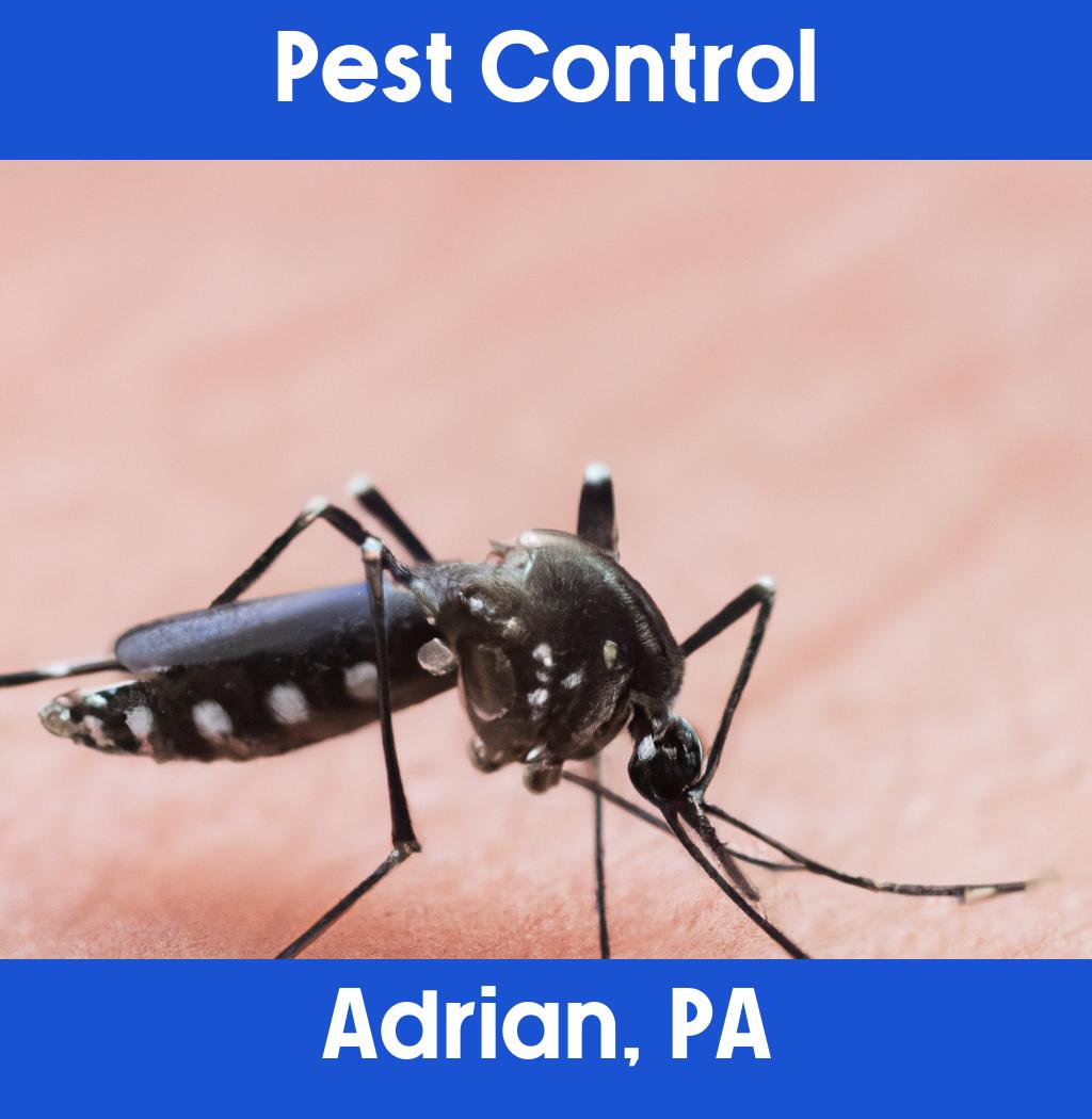 pest control in Adrian Pennsylvania