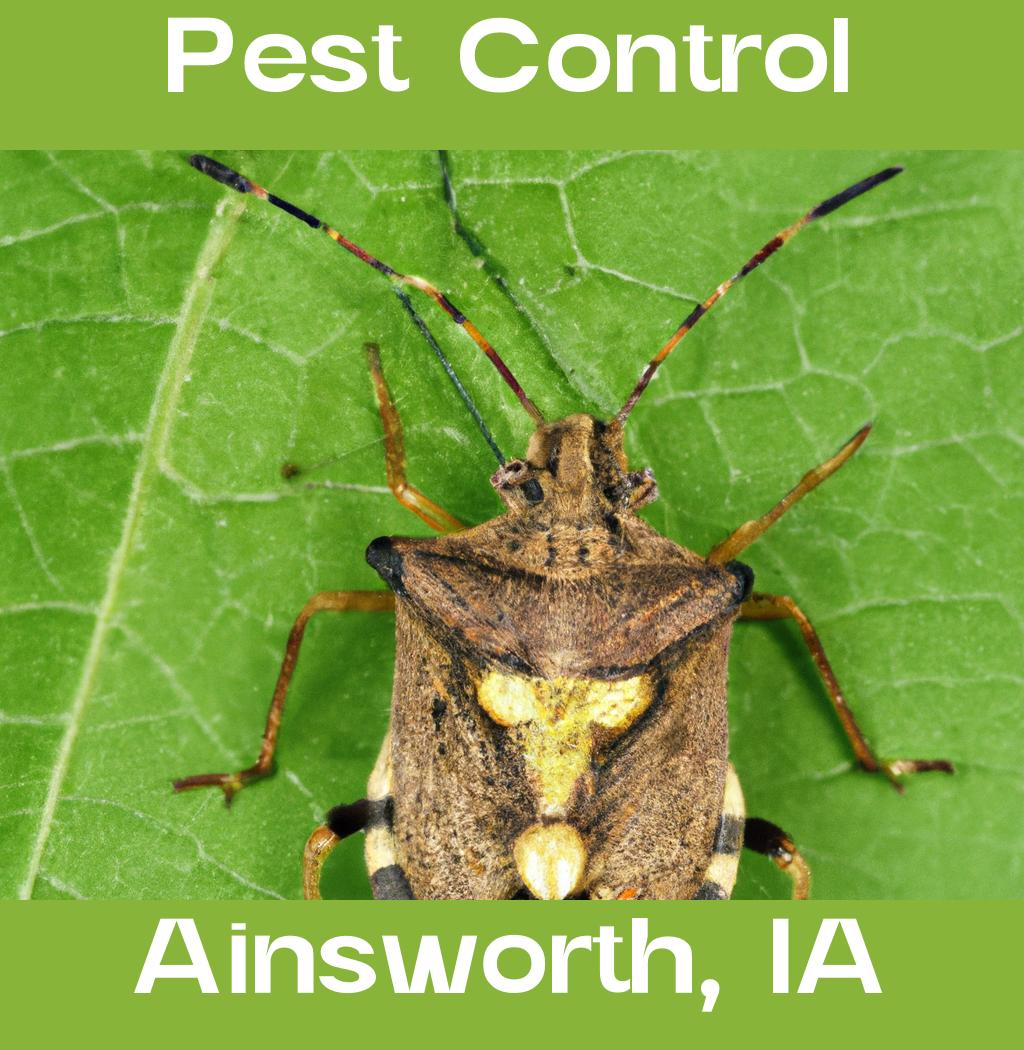pest control in Ainsworth Iowa