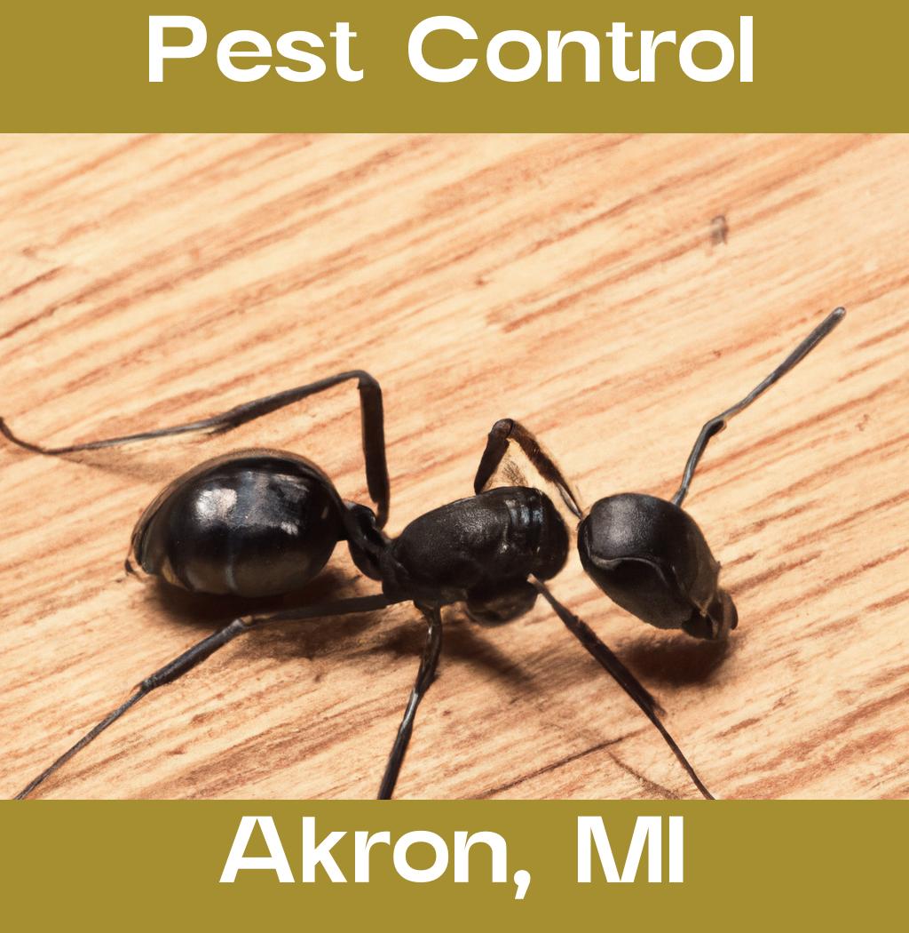 pest control in Akron Michigan