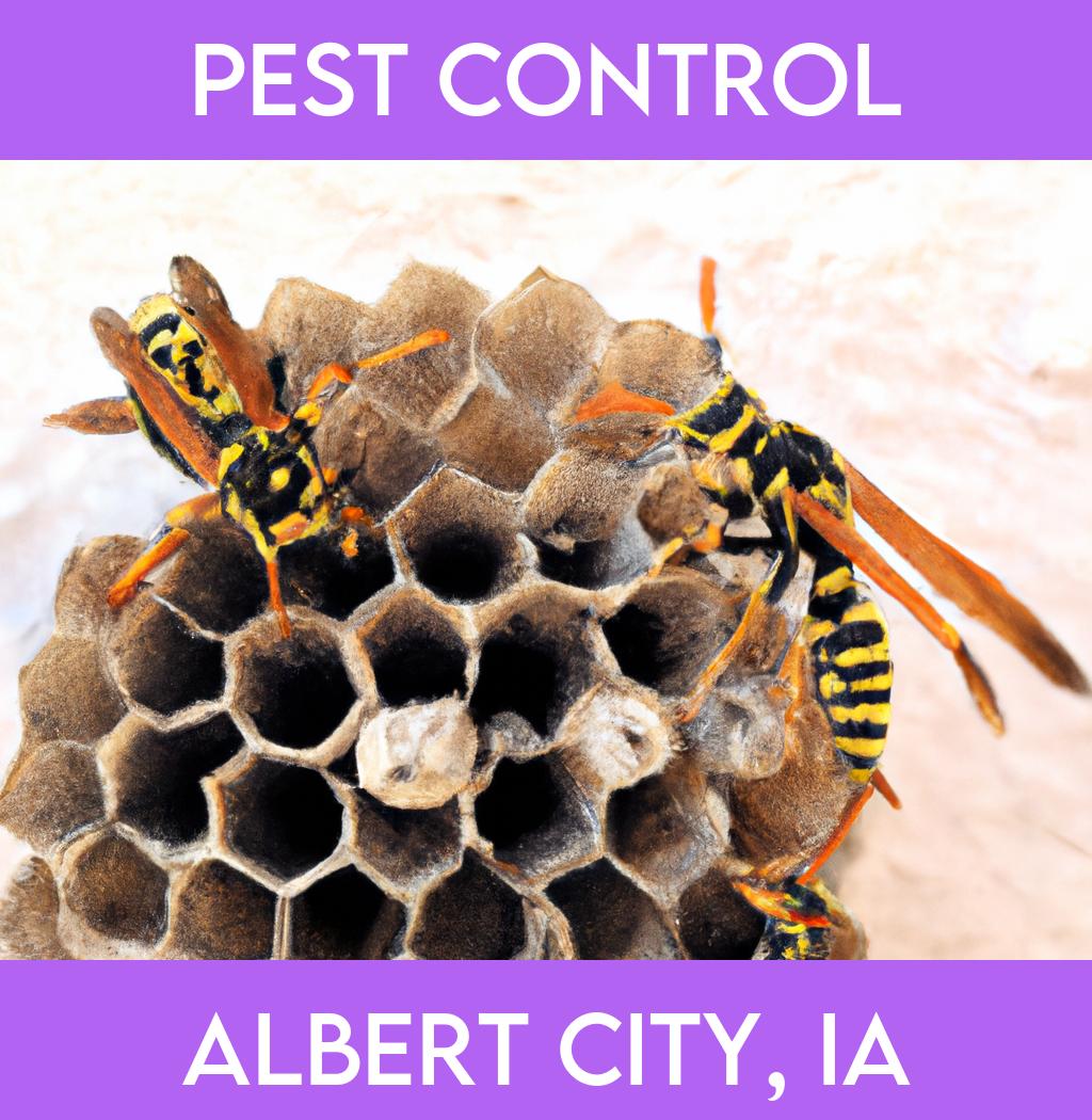 pest control in Albert City Iowa