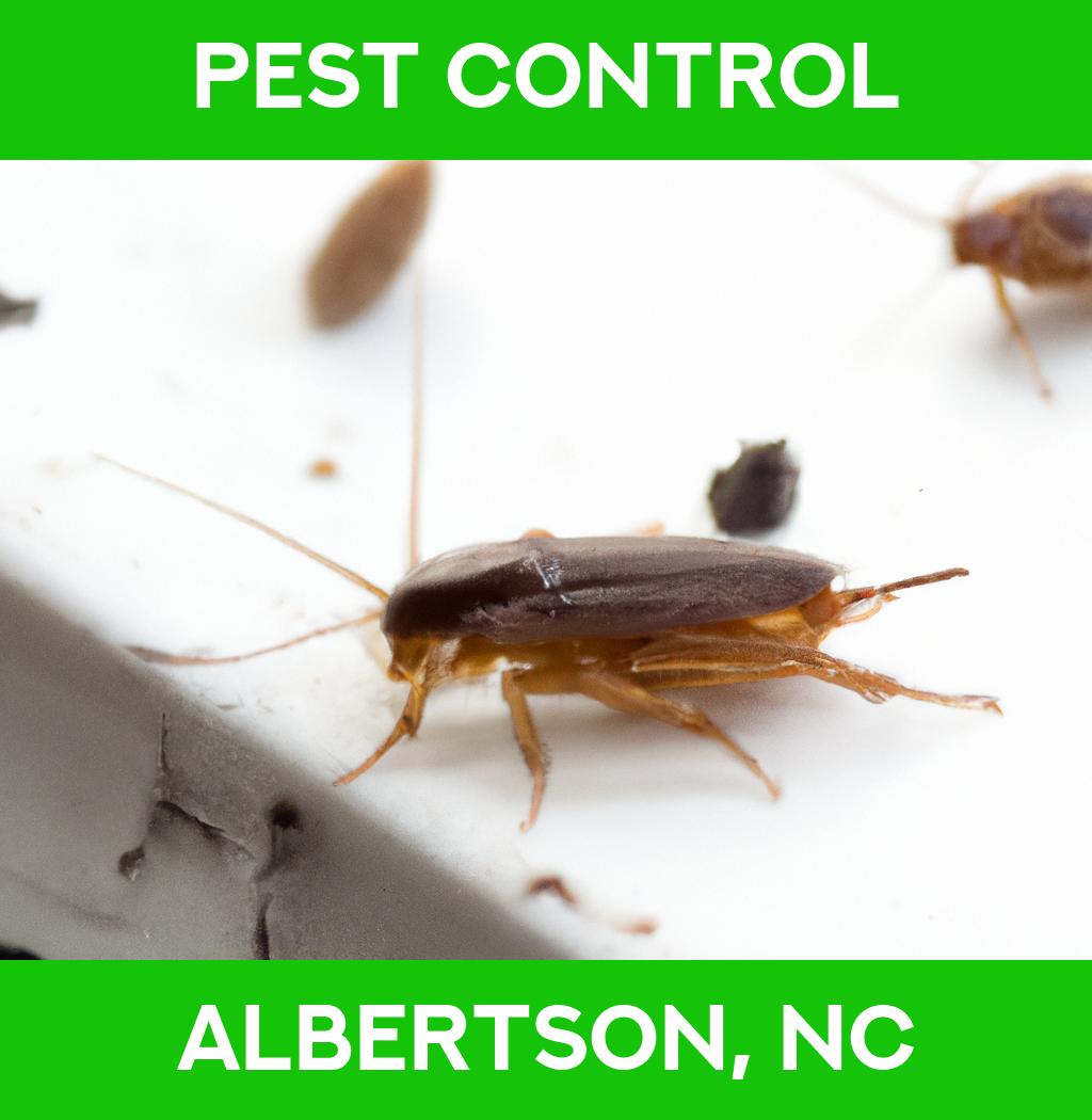 pest control in Albertson North Carolina