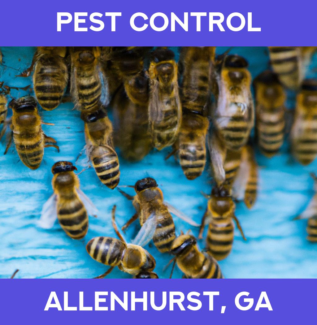 pest control in Allenhurst Georgia