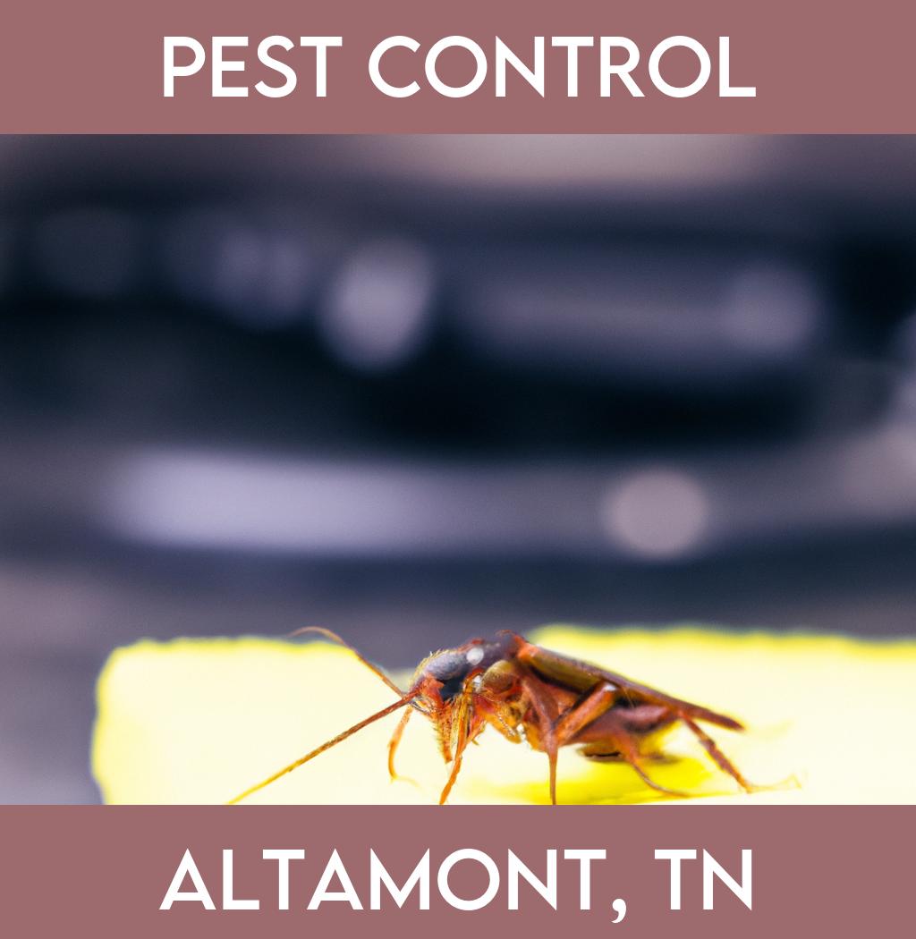 pest control in Altamont Tennessee