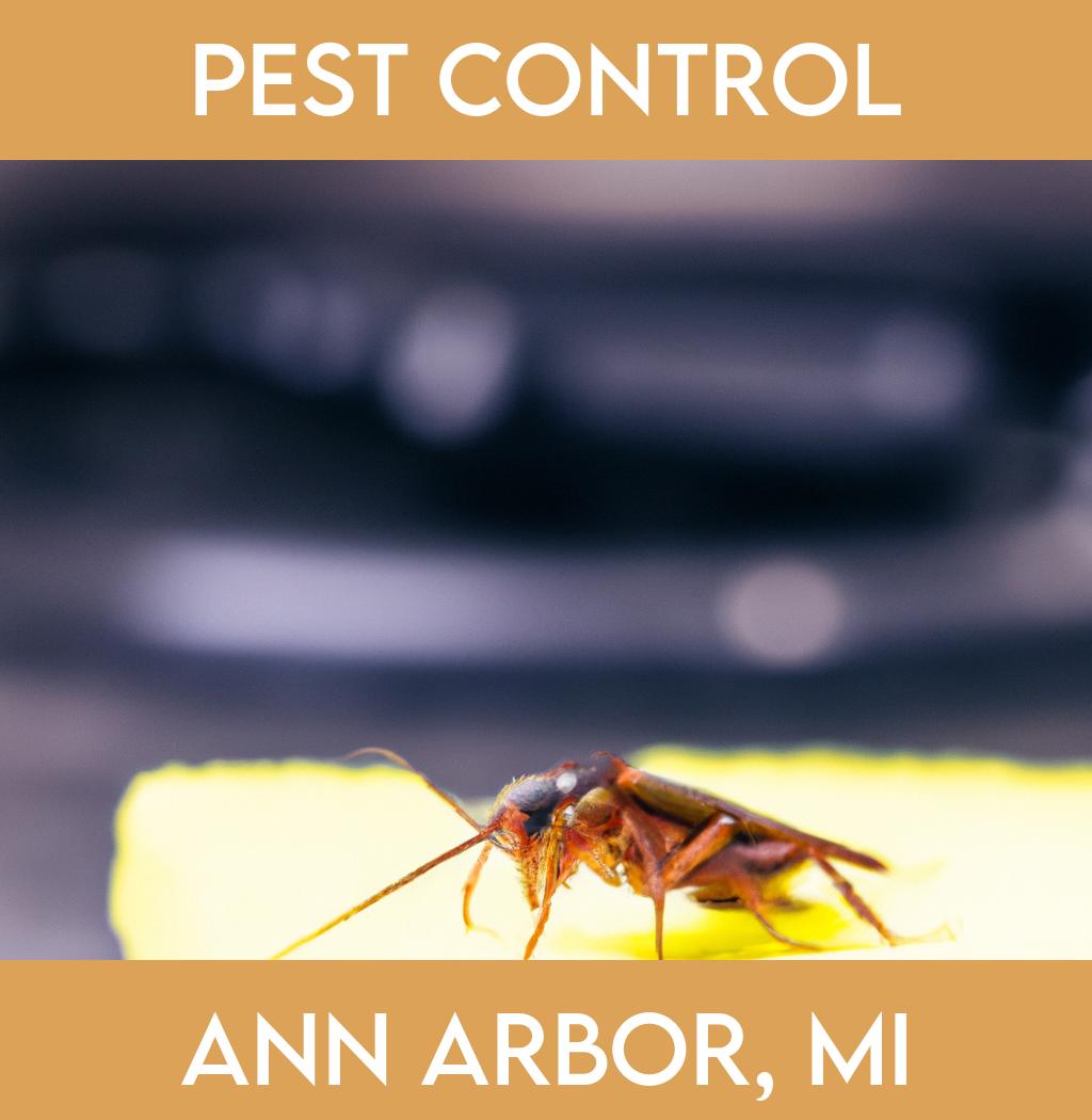 pest control in Ann Arbor Michigan