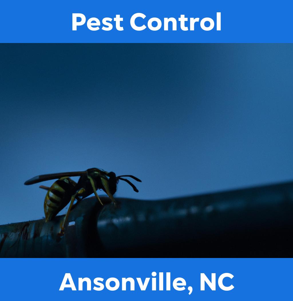 pest control in Ansonville North Carolina
