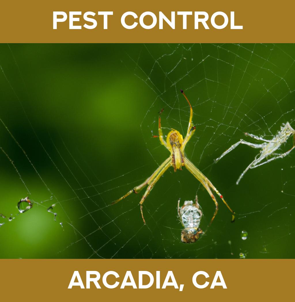 pest control in Arcadia California