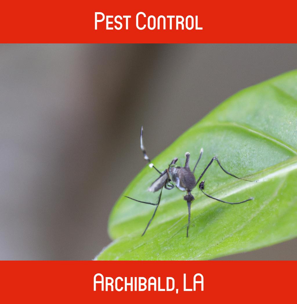 pest control in Archibald Louisiana
