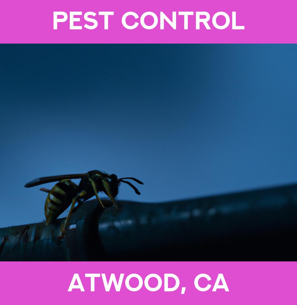 pest control in Atwood California