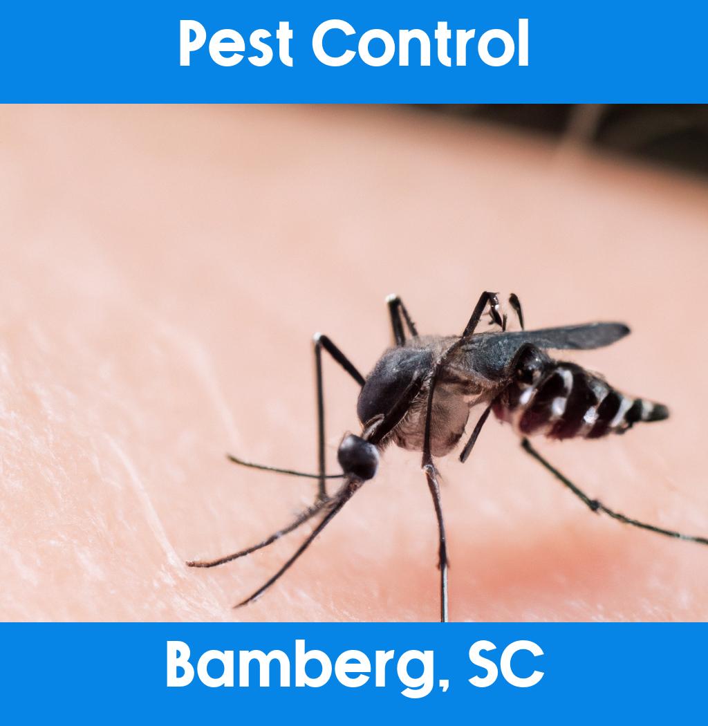 pest control in Bamberg South Carolina