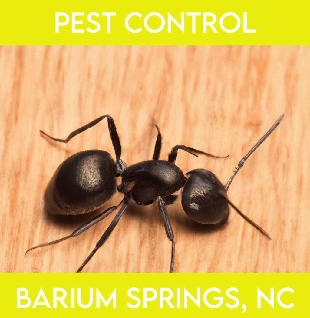 pest control in Barium Springs North Carolina