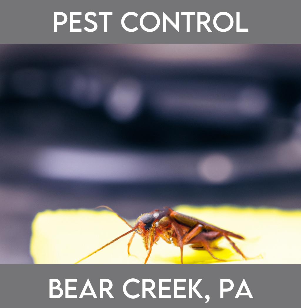 pest control in Bear Creek Pennsylvania