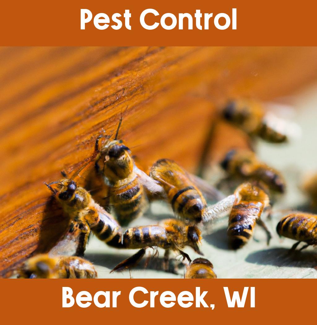 pest control in Bear Creek Wisconsin