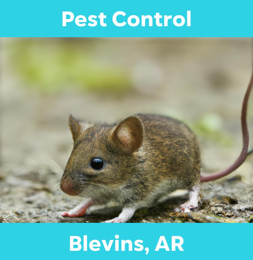 pest control in Blevins Arkansas