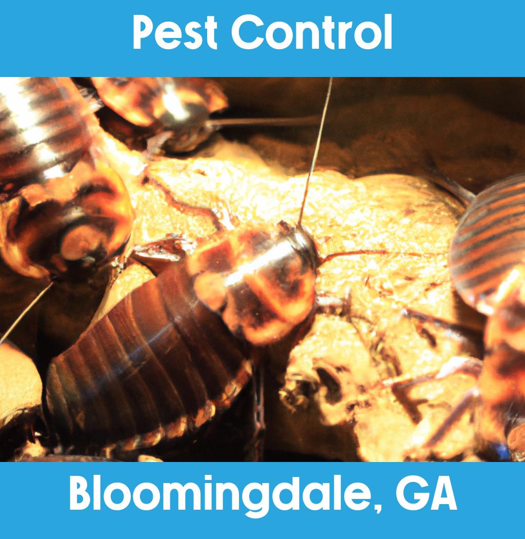 pest control in Bloomingdale Georgia