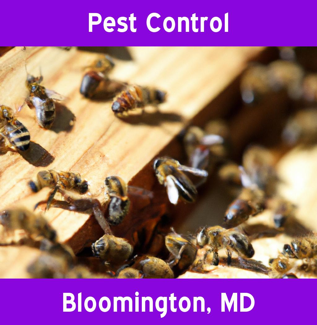 pest control in Bloomington Maryland