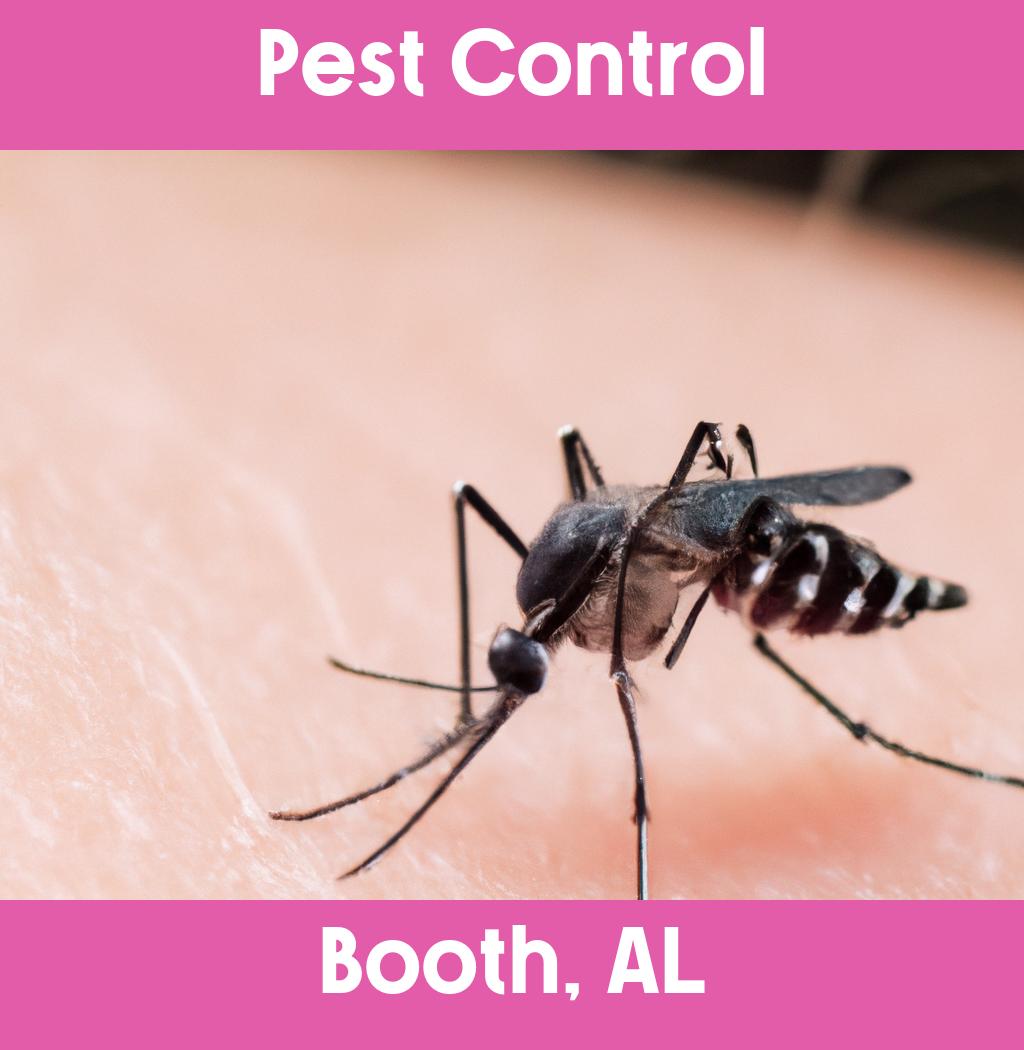pest control in Booth Alabama