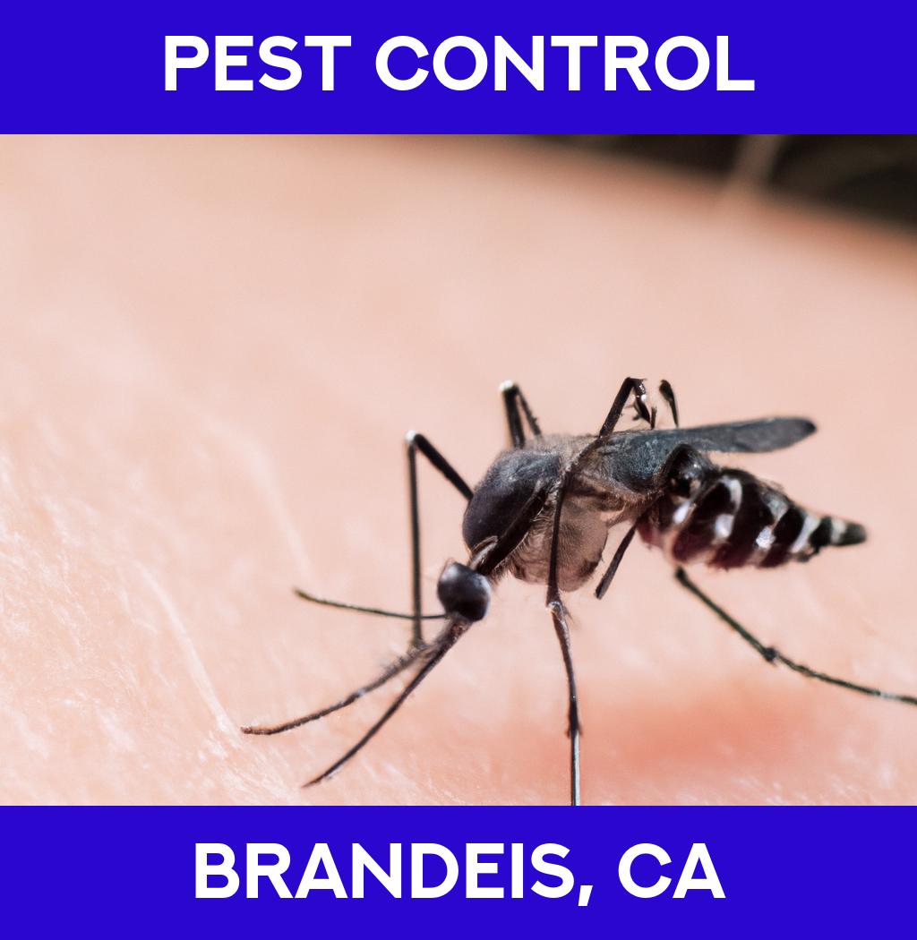 pest control in Brandeis California