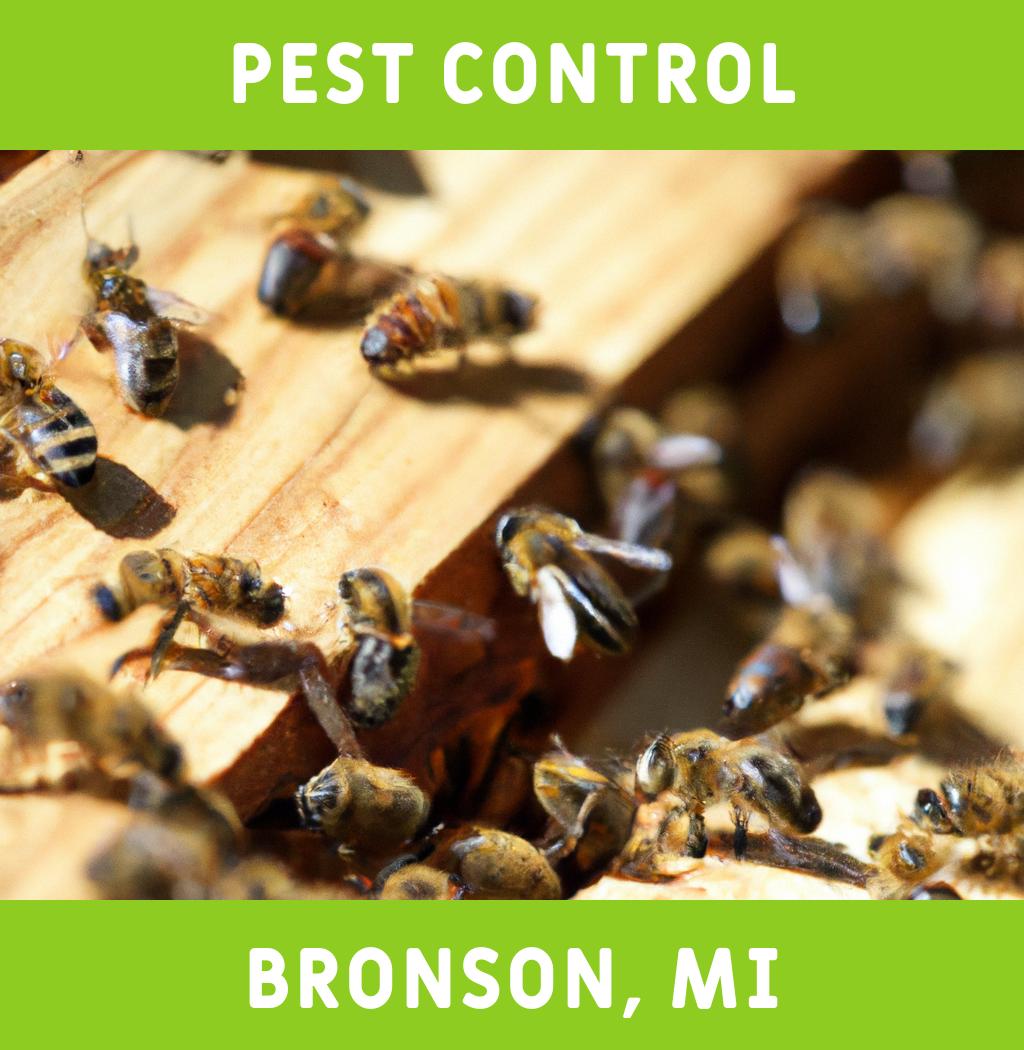 pest control in Bronson Michigan