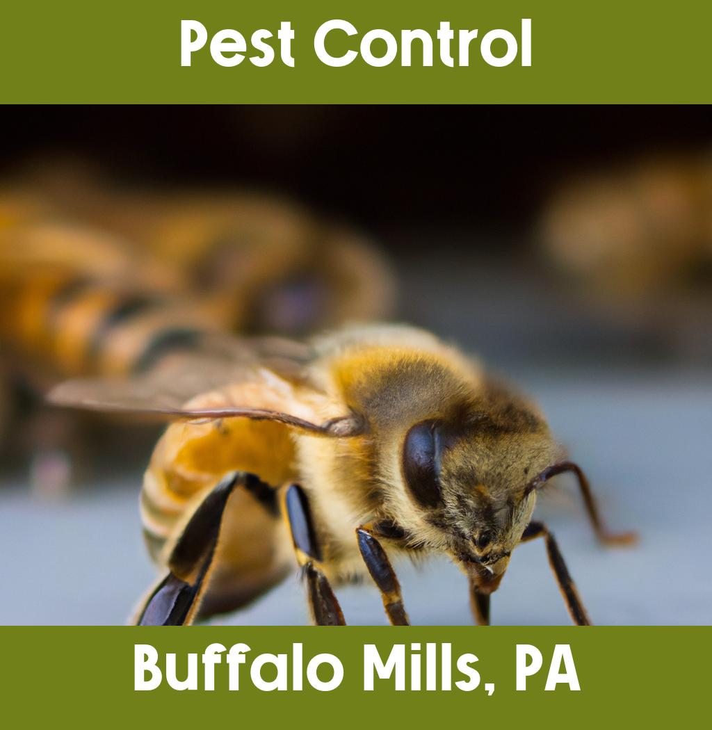 pest control in Buffalo Mills Pennsylvania