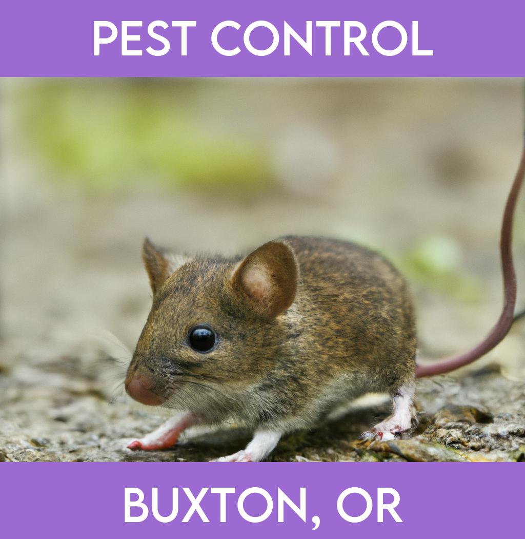 pest control in Buxton Oregon