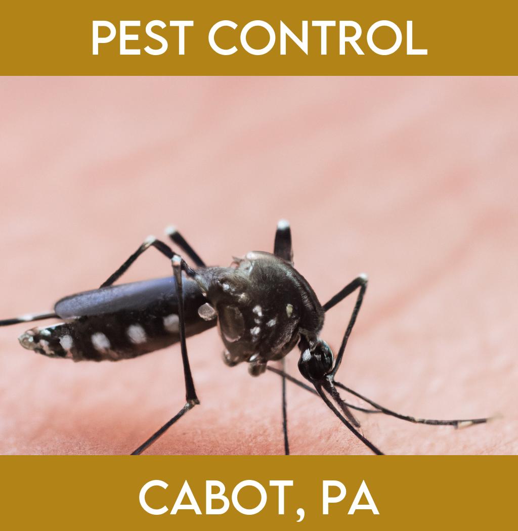 pest control in Cabot Pennsylvania
