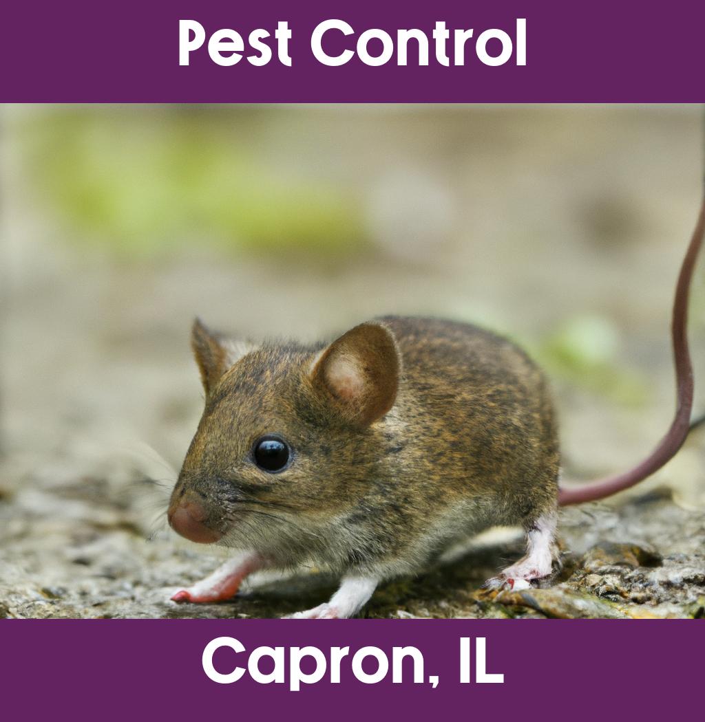 pest control in Capron Illinois