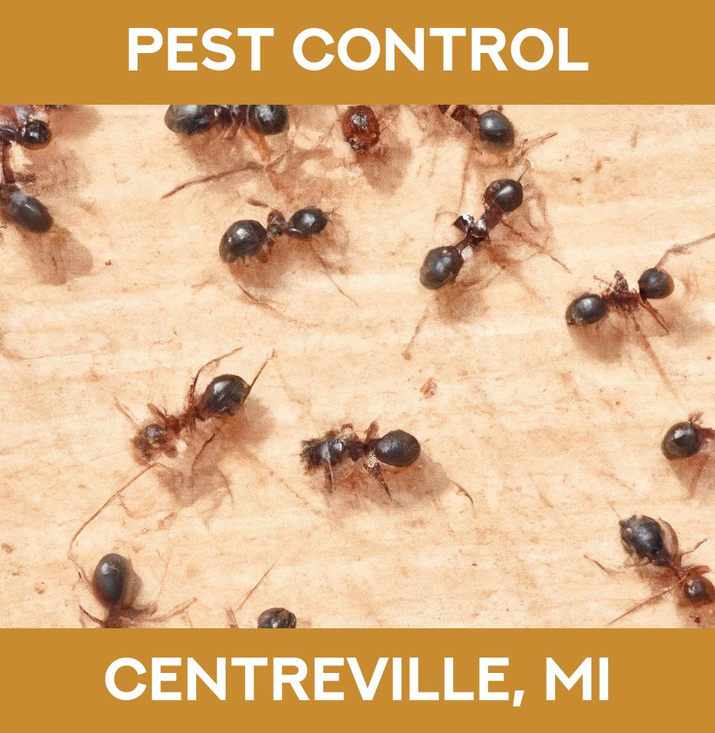 pest control in Centreville Michigan
