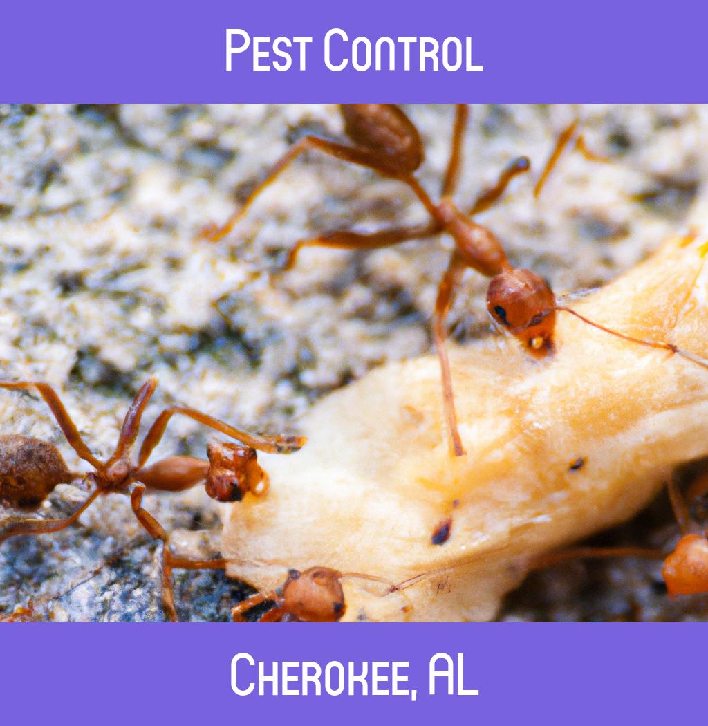 pest control in Cherokee Alabama