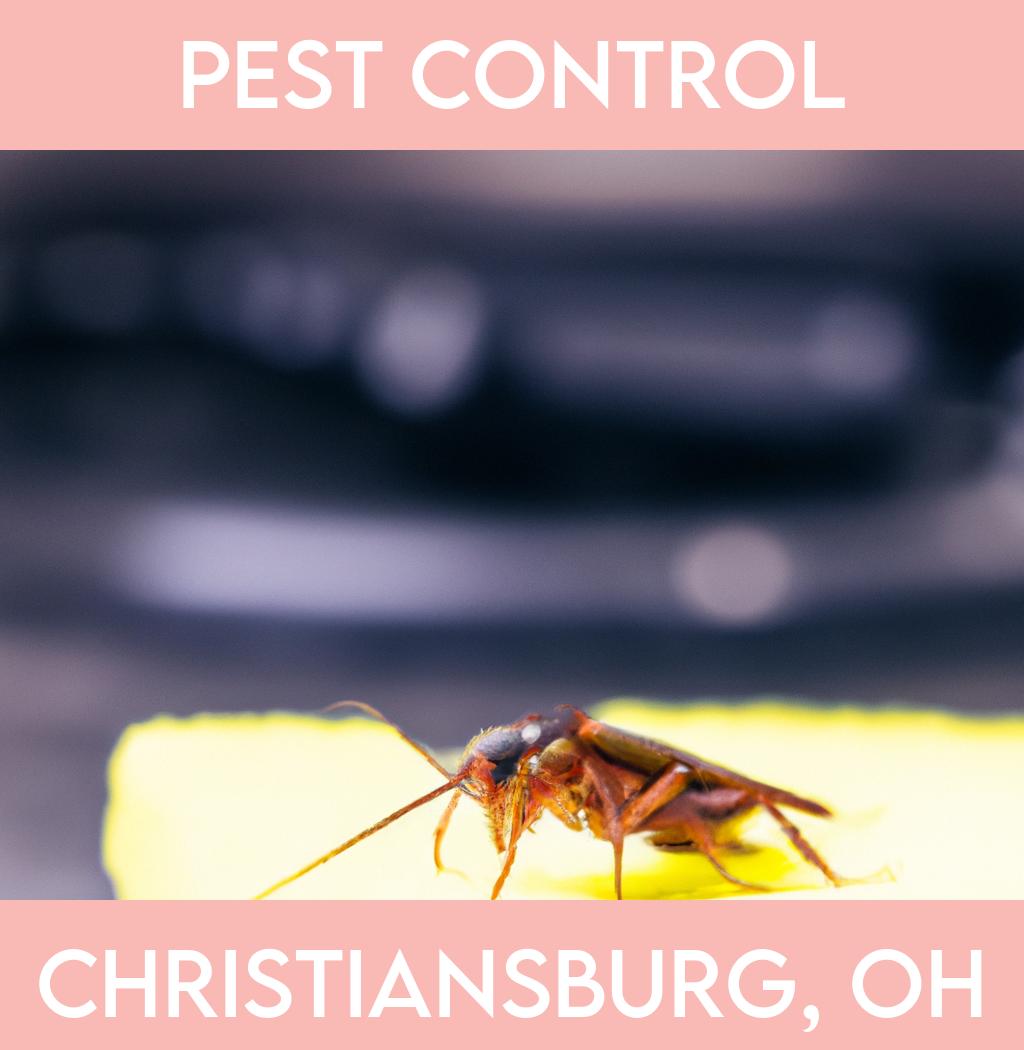 pest control in Christiansburg Ohio