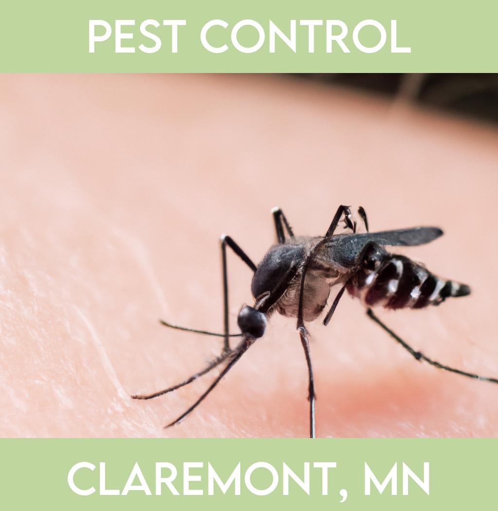 pest control in Claremont Minnesota