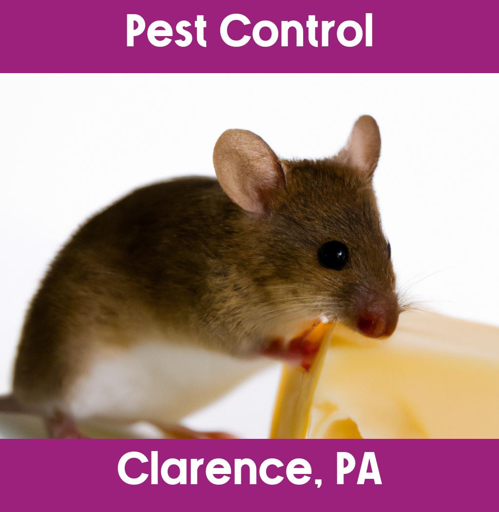 pest control in Clarence Pennsylvania