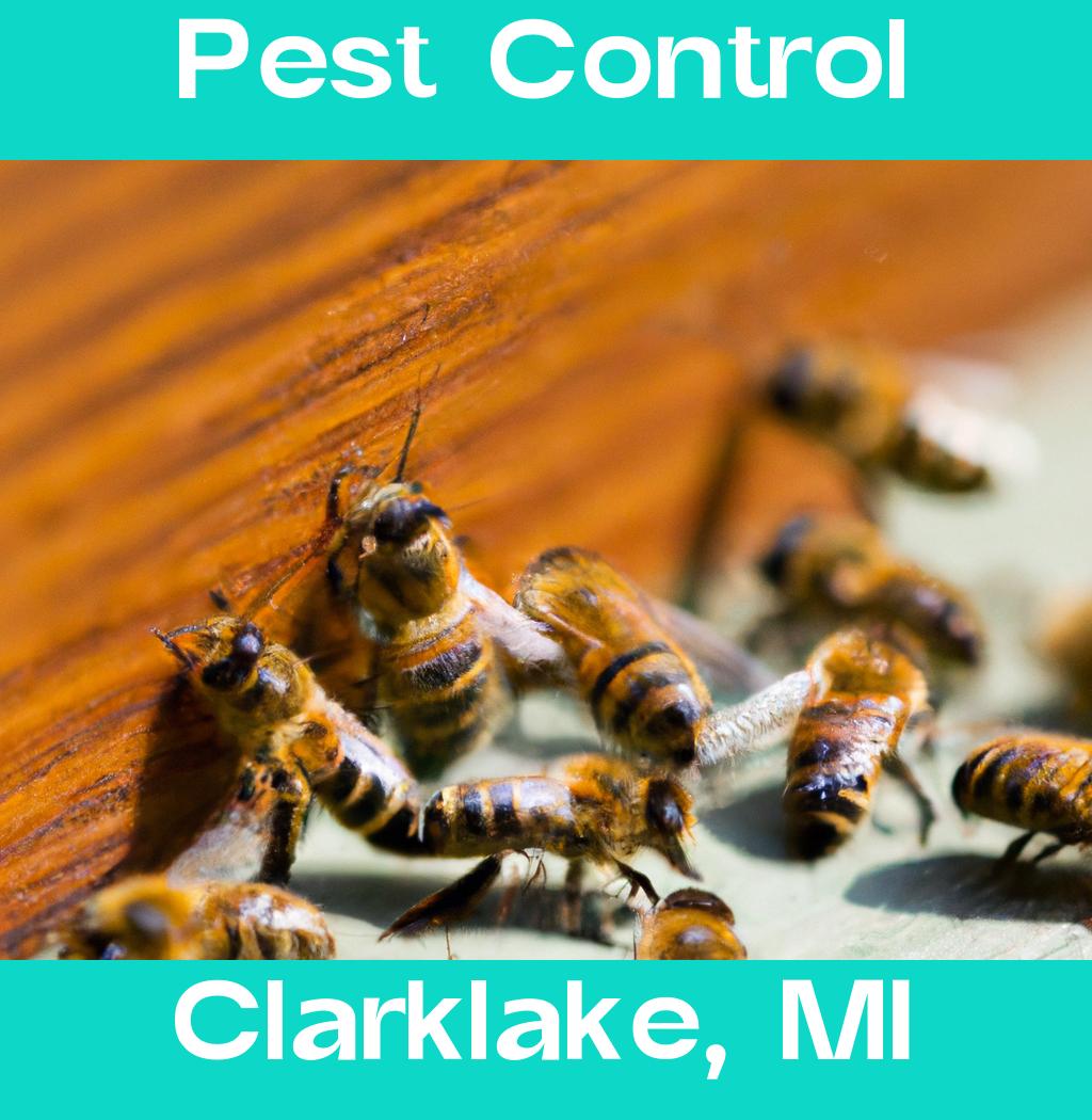 pest control in Clarklake Michigan