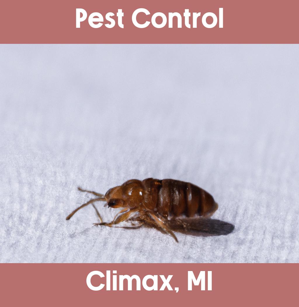 pest control in Climax Michigan