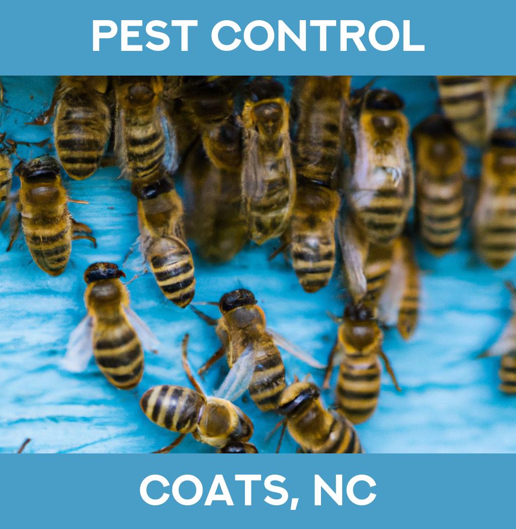 pest control in Coats North Carolina