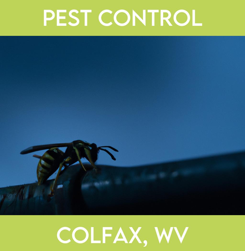 pest control in Colfax West Virginia