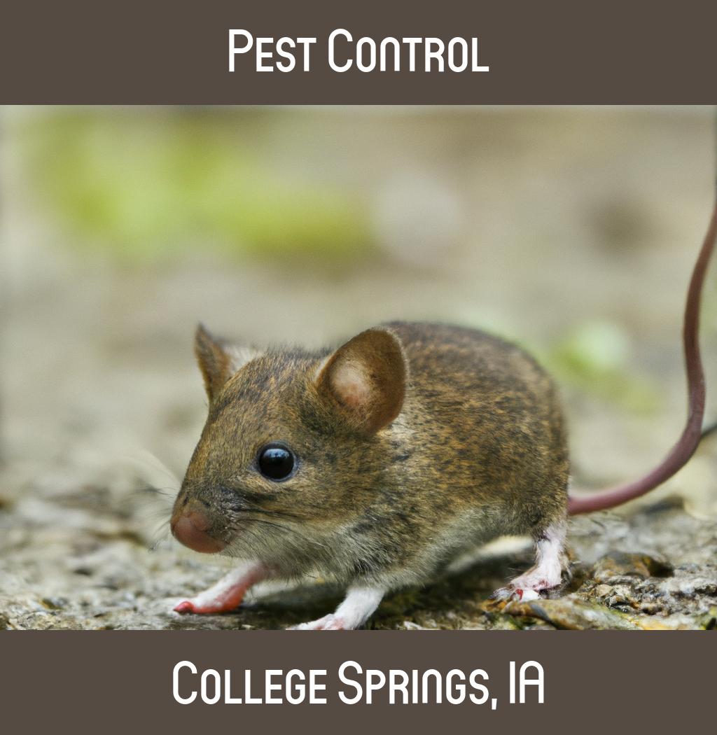 pest control in College Springs Iowa