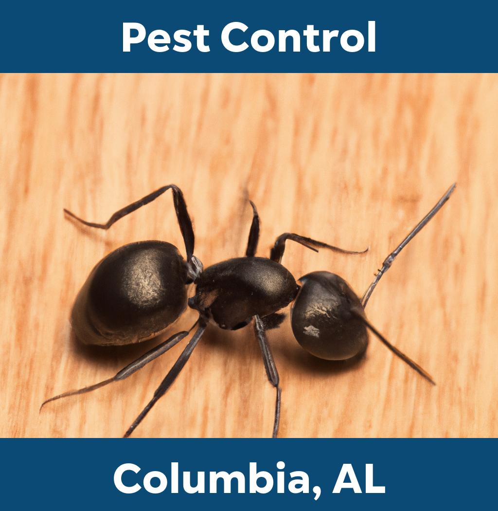 pest control in Columbia Alabama