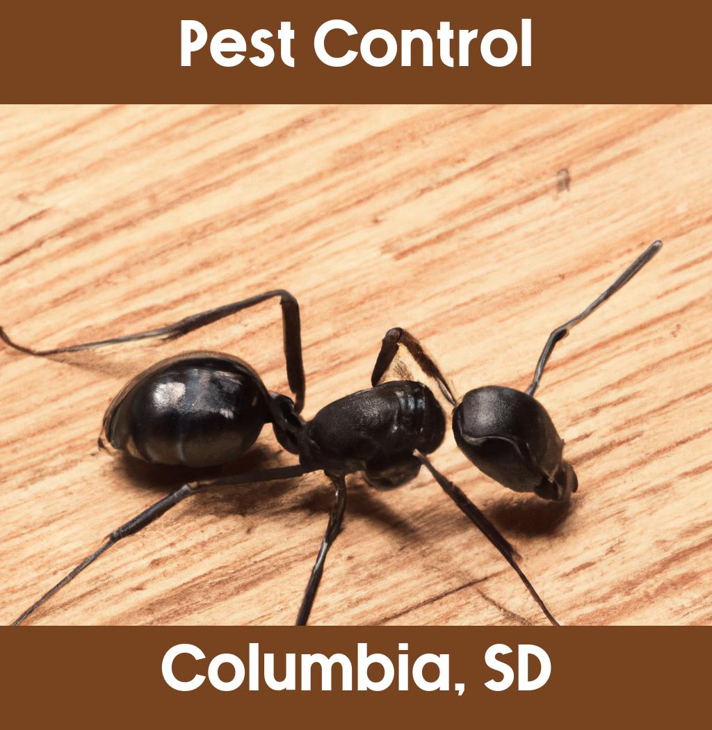 pest control in Columbia South Dakota