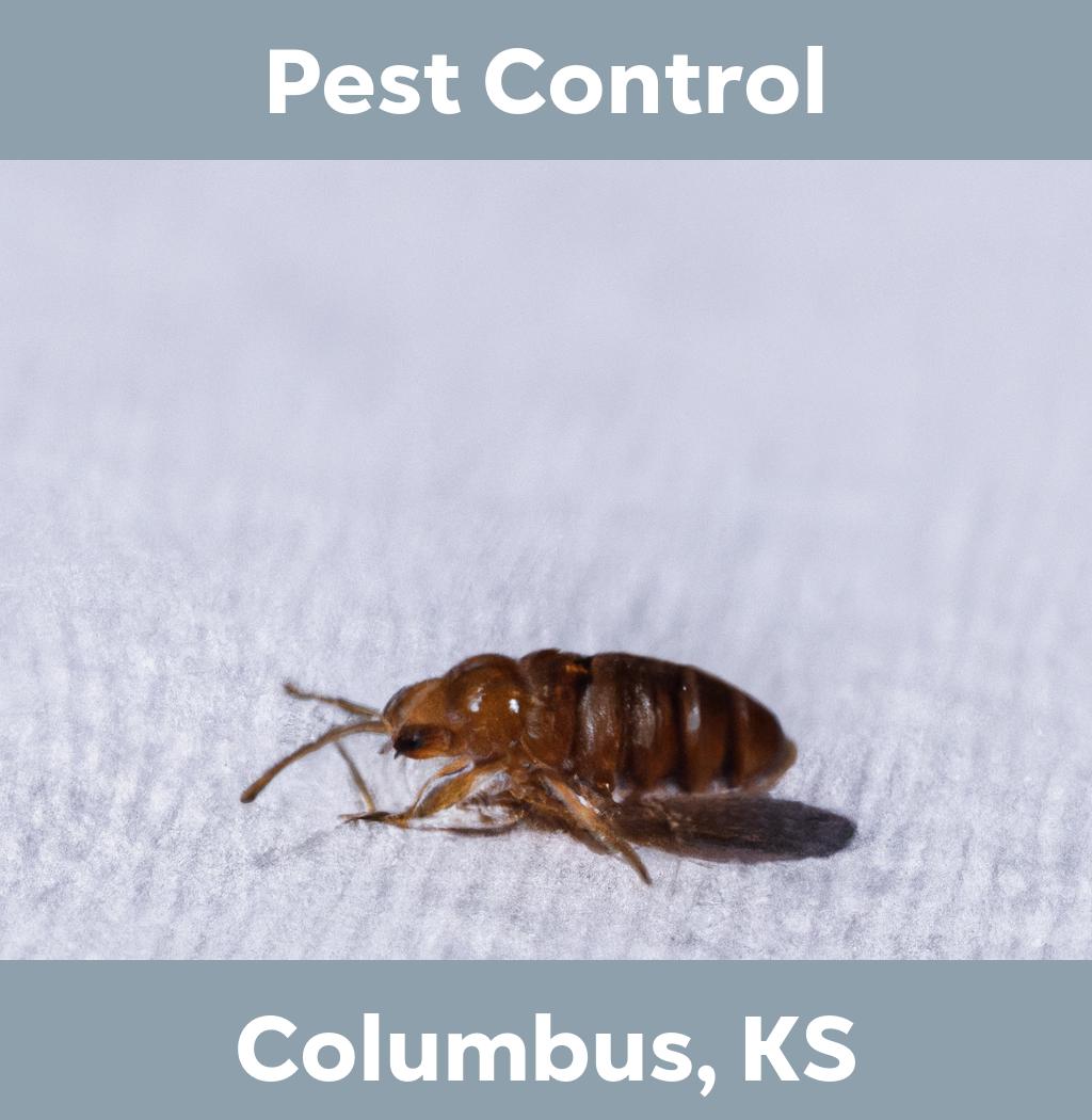 pest control in Columbus Kansas