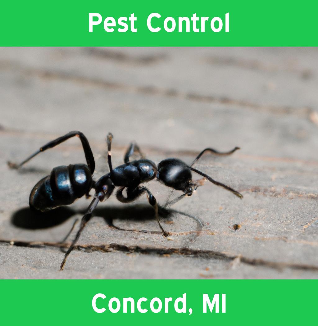 pest control in Concord Michigan