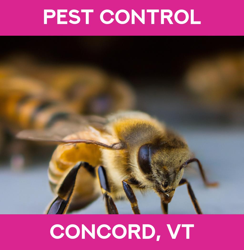 pest control in Concord Vermont