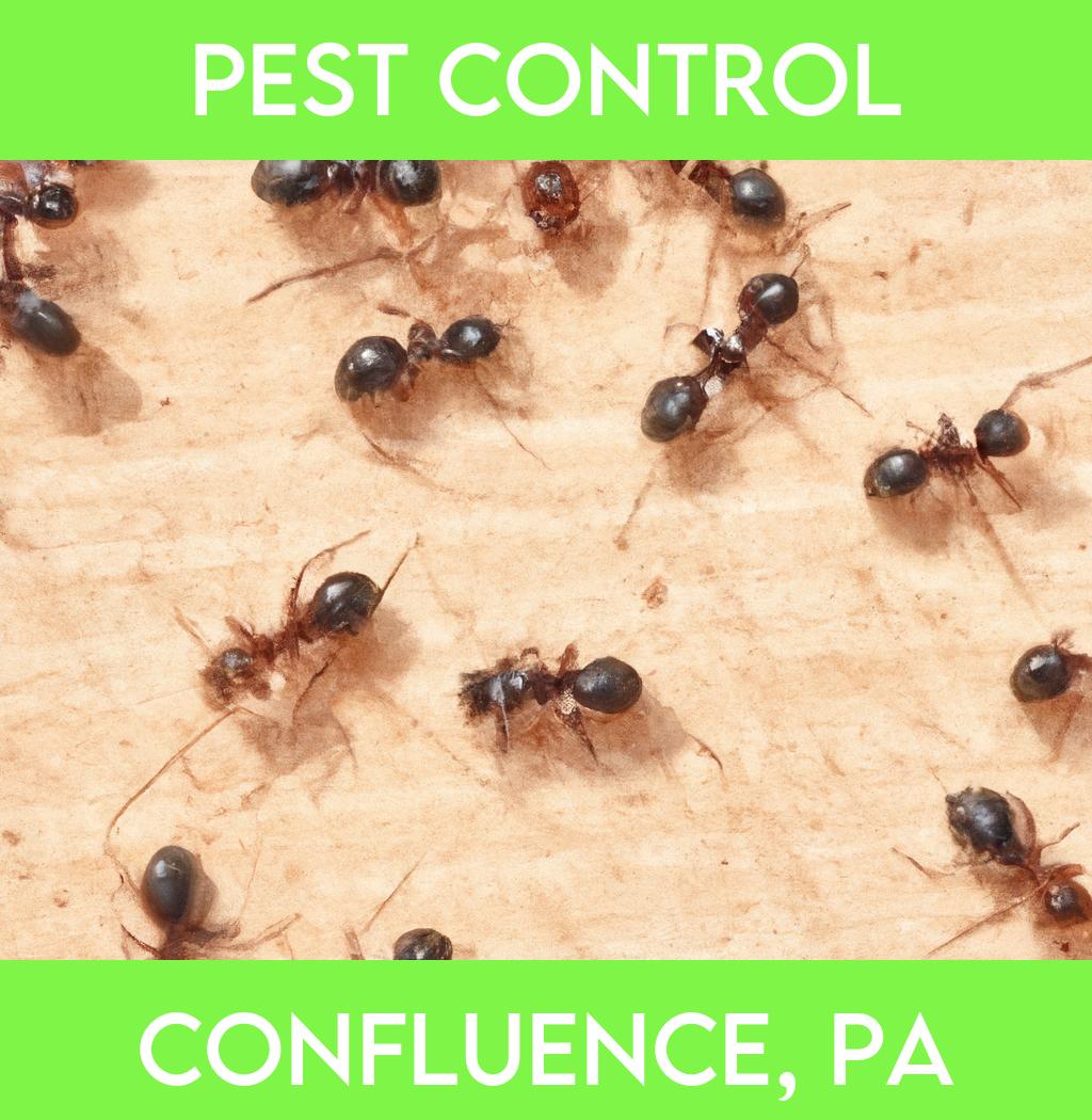 pest control in Confluence Pennsylvania