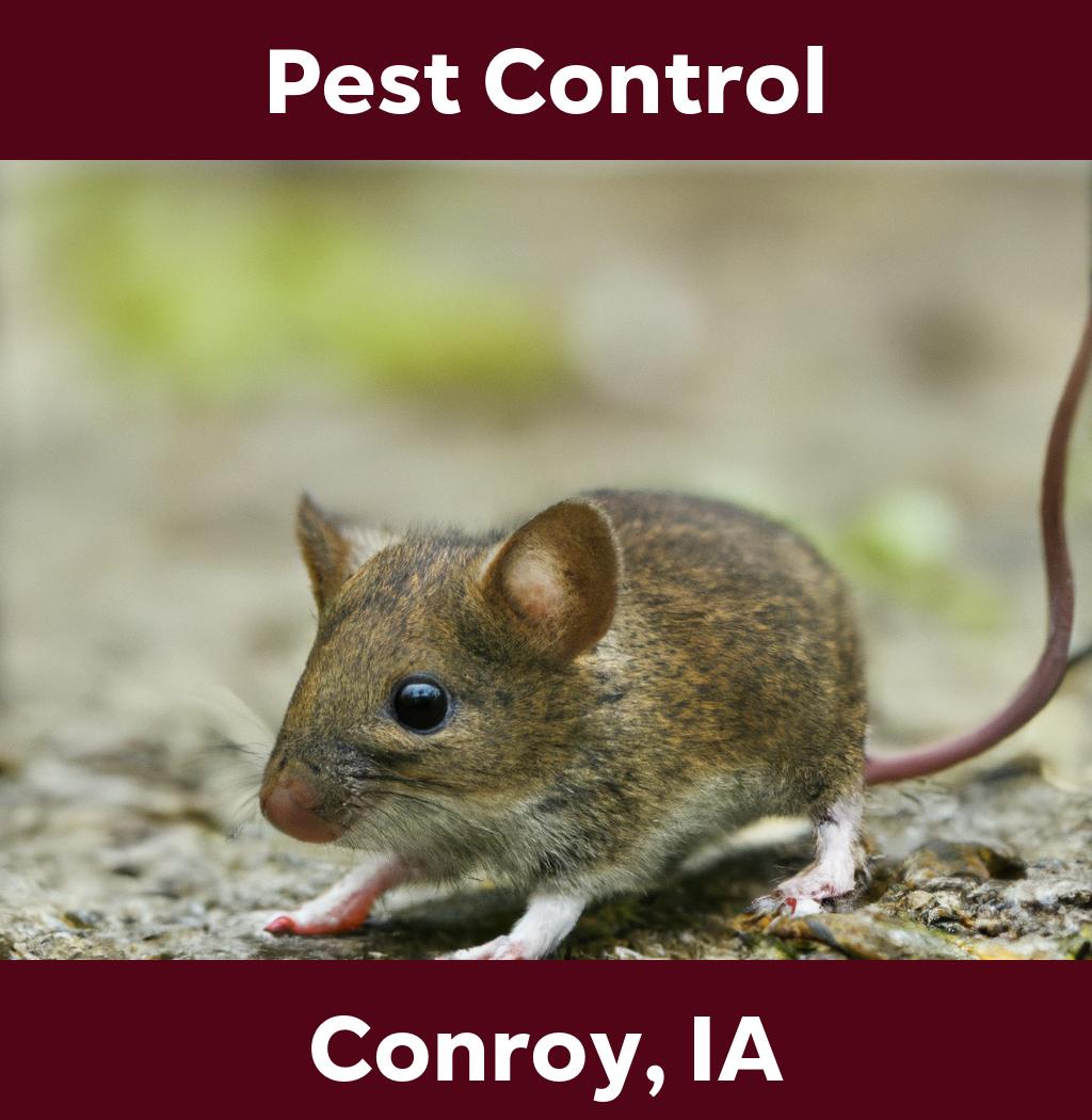 pest control in Conroy Iowa