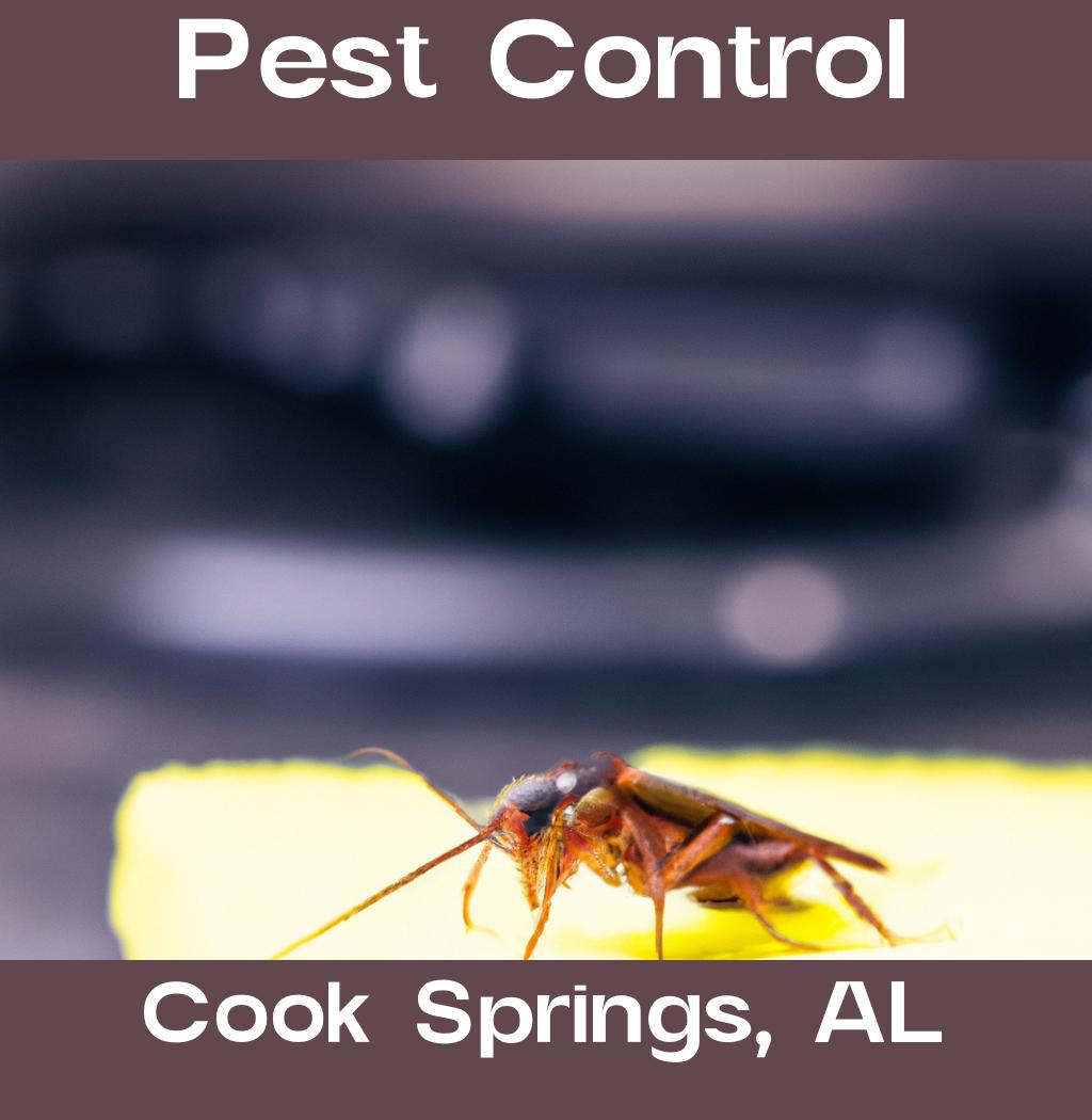 pest control in Cook Springs Alabama