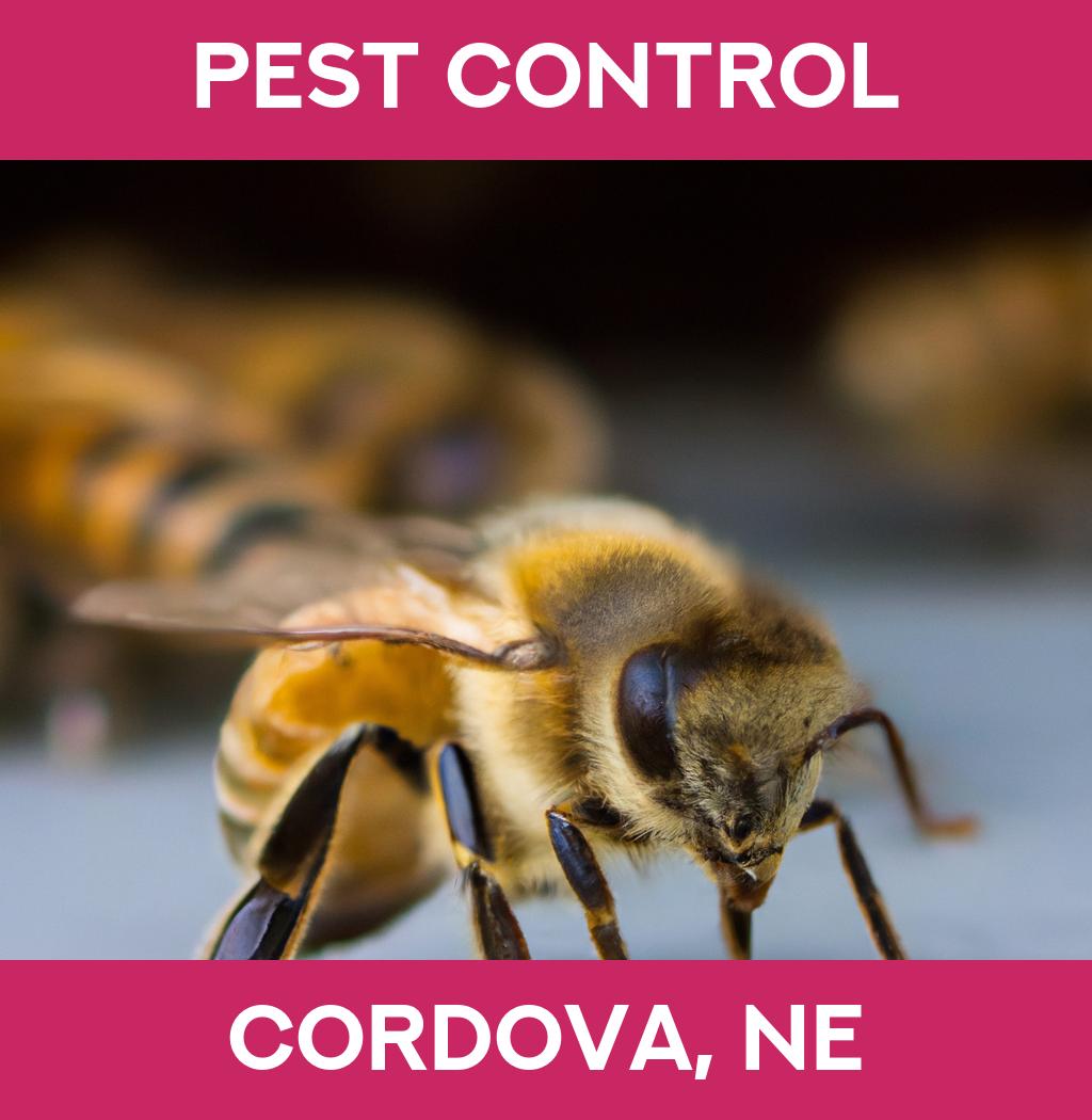 pest control in Cordova Nebraska