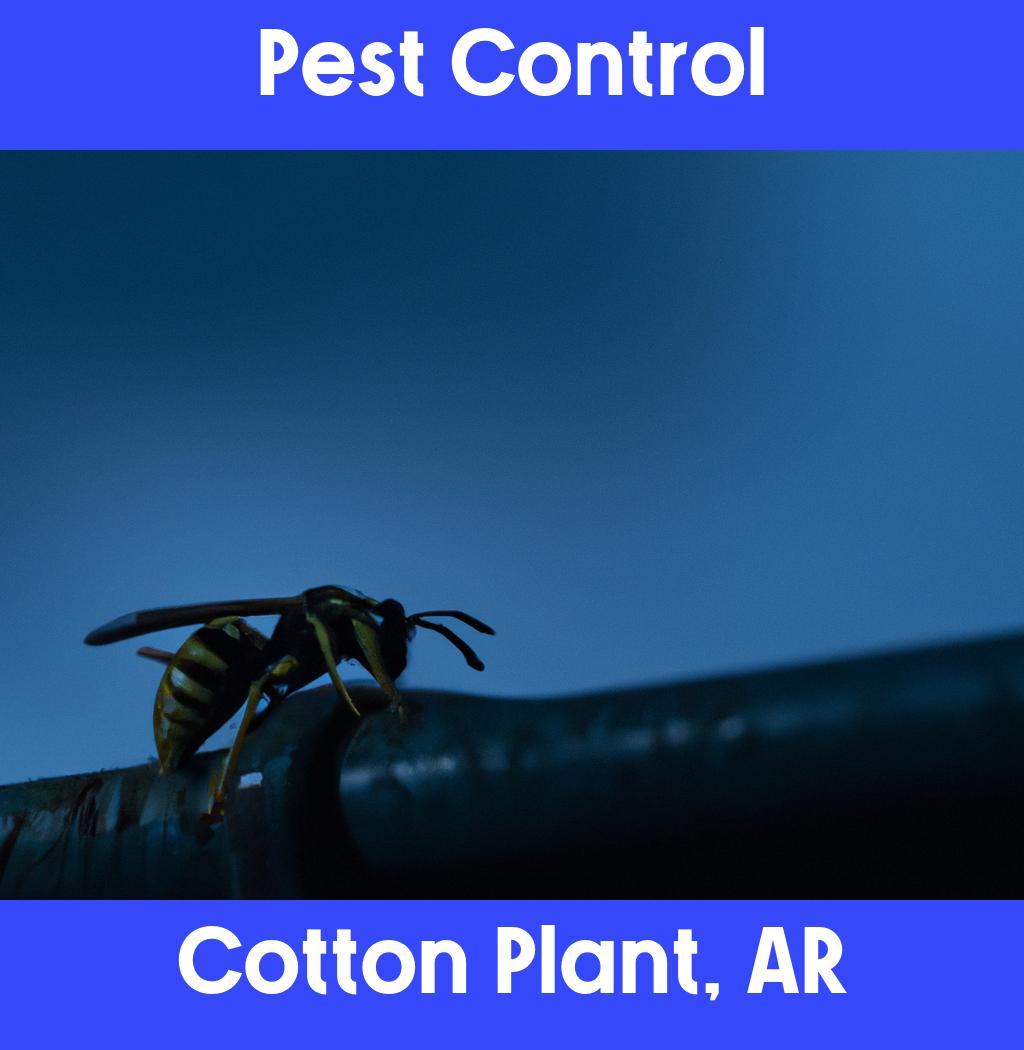 pest control in Cotton Plant Arkansas