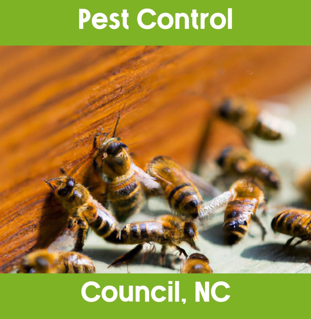 pest control in Council North Carolina